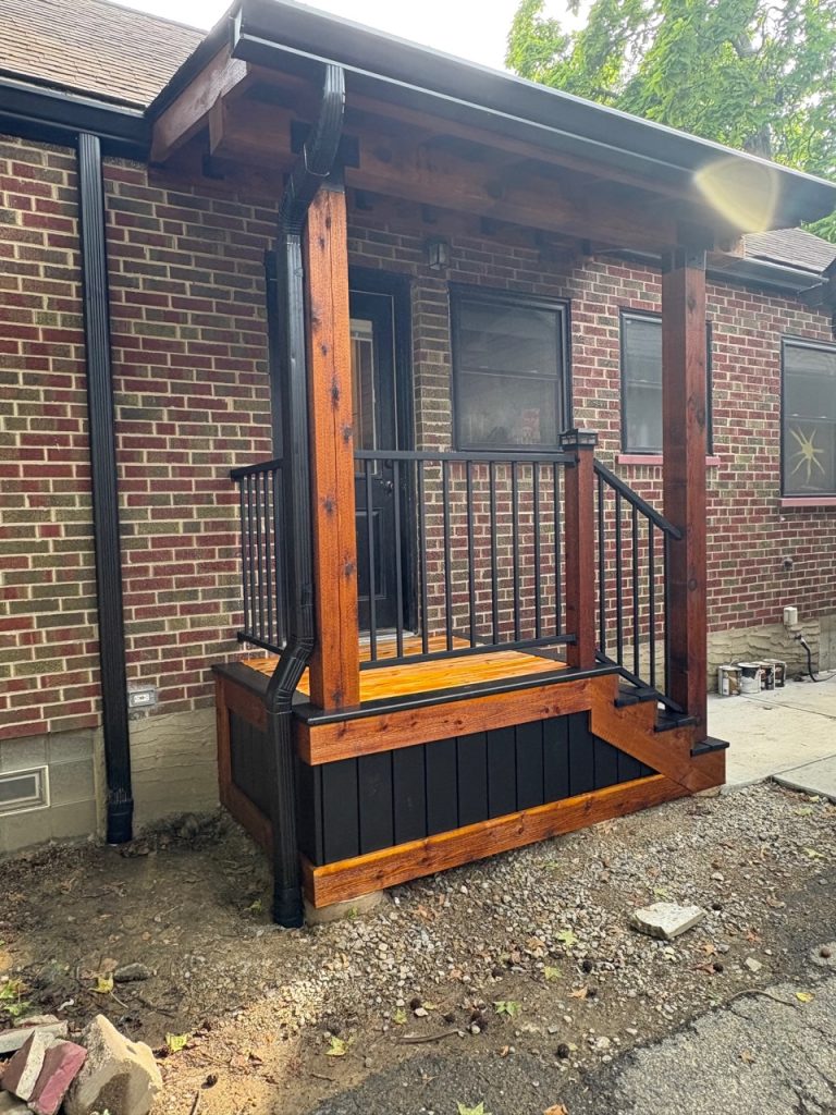 Side porch entrance 1